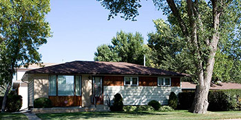 A typical home found in the Mount Royal area of Saskatoon